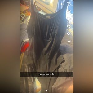 tank top body suit. never worn. perfect condition.
